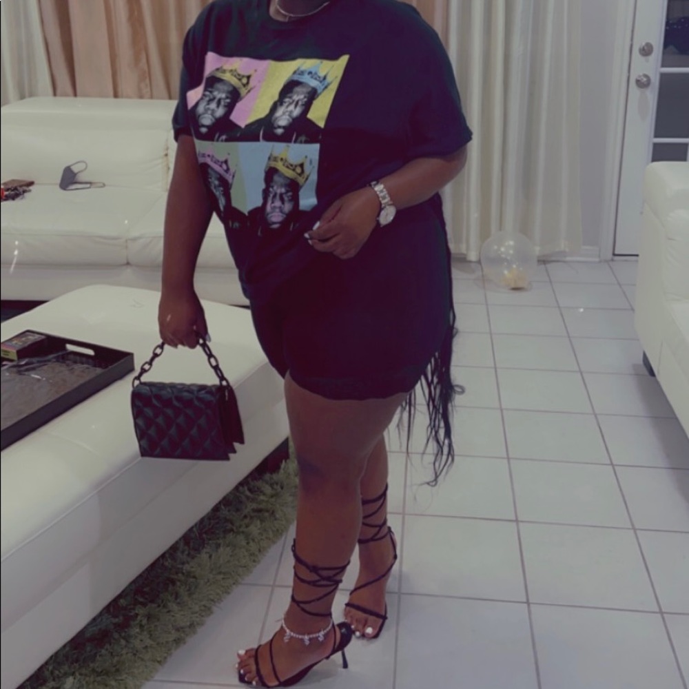 Black Strapped Heels